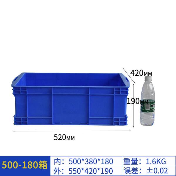 Plastic Storage Euro Logistics Box Stackable Design Lidded Covered Lidded Covered Rectangular Euro Size High Performance Esd Stackable Plastic Storage Boxes Box Wholesale For Industrial Storage