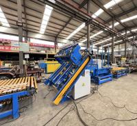 Máquina automática de fabricação de paletes de madeira para pregos de alta eficiência / Euro And Stringer Palet Nailing Machine
