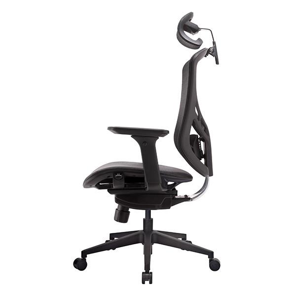 Black High Back Swivel Chairs Staff Office Chair Mesh Office Seating Ergonomic Furniture