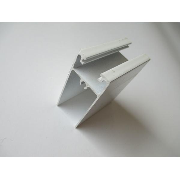 White Coated Aluminum Door Profiles Good Machinability For Dining Room