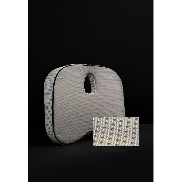 Breathable Square Memory Foam Seat Cushion and Pillow for Comfortable Seating Support