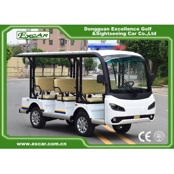Excar 8 Seaters Sightseeing Electric Shuttle Bus 72V Tourist Car