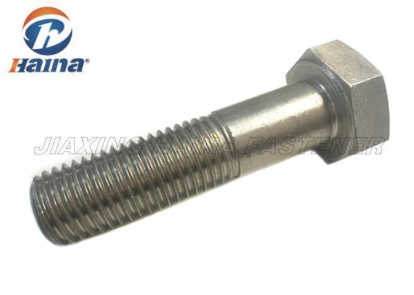 ASTM F593B Stainless Steel SS304 / SS304L Cold Forging Hex Bolt