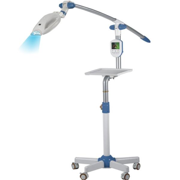 Зубоврачебные голубые зубы забеливая машину приведенную отбеливания зубов светлой лампы передвижную