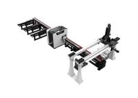 Linha horizontal ver de faixa do CNC da eficiência elevada para as barras de alumínio