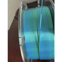 1.75mm PLA Silk Filament d'imprimante 3D à double couleur Rêve Vert 1kg Filament de PLA