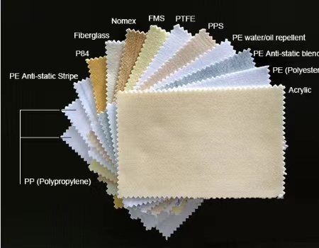 Nonwoven алкали ткани фильтра стеклоткани анти- кисловочный, ткань фильтра FMS промышленная