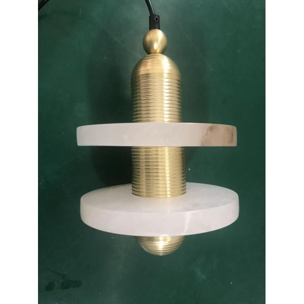 White Marble Led Pendant Lamp For Living Room Contemporary Led Pendant Lights