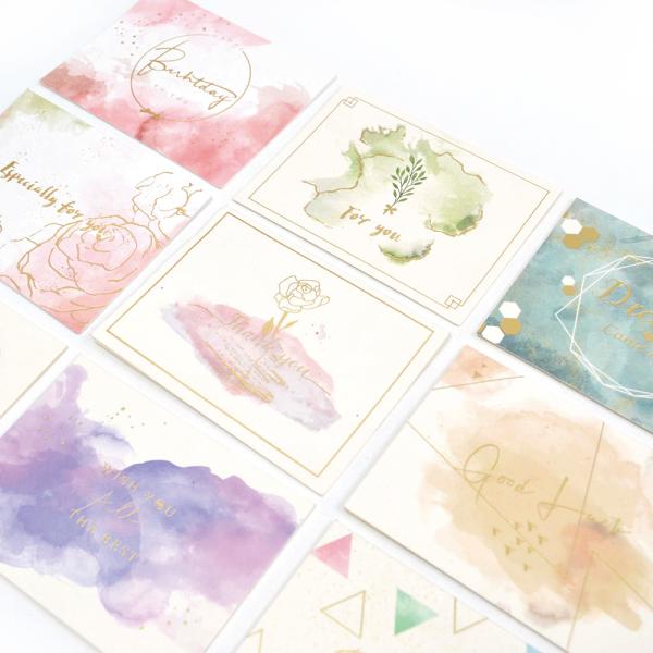 Сертифицированная ISO9001 картонная бумага Благодарственные открытки