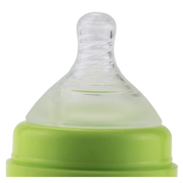 80ml Baby Feeding Bottle BPA Free  Glass Breastfeeding Bottles For Newborn Silicone