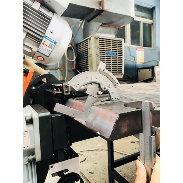 3400W 40mm Plate Edge Milling Machine With 60 Degrees Groove