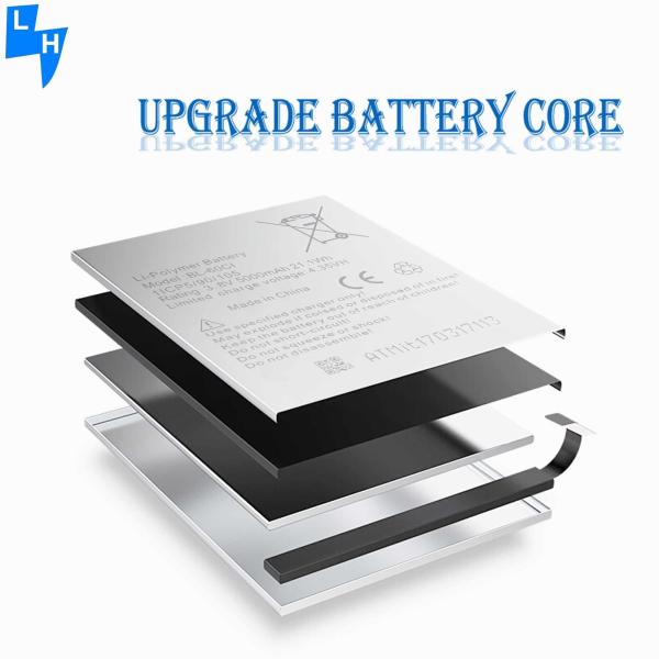 Bateria amarela de alta capacidade para itel 1703 BL-60CI 5000mAh recarregável