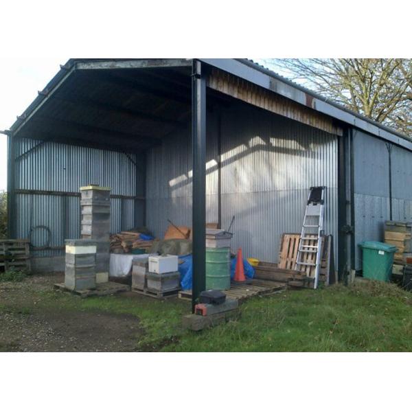 Length 1m Prefabricated Light Alkyd Painting Steel Building Structure