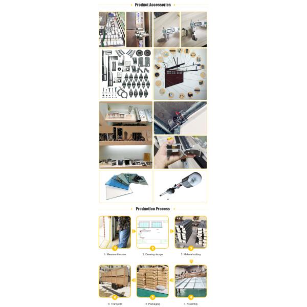 Water Tightness Class 3 Transparent Glass Excellent Wind Resistance Industrial Overhead Sturdy Sectional Garage Door with Manual or Automatic
