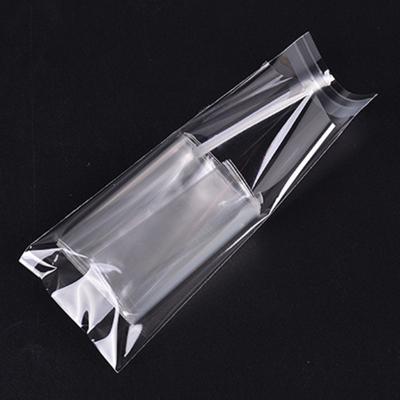 Width 8cm 9 Lengths Thick Cello Bag Long Size Clear Flat Cellophane Bags Thick Durable Cello Plastic Bags