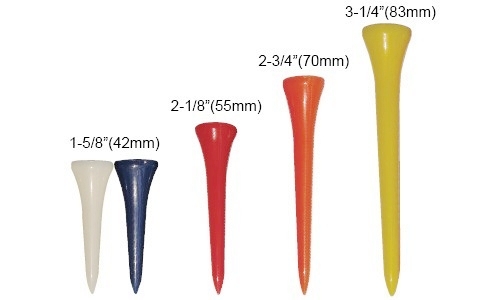 Plastic Golf Tees