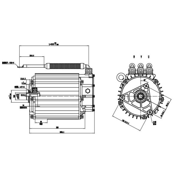 High-Speed Design 14kW PMSM for A00