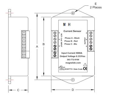 6000A Class 1.0 Flexible Rogowski Coil Online Monitoring