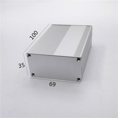 corpo dividido 69*35*100mm que limpa com jato de areia as caixas de alumínio expulsas de superfície do cerco