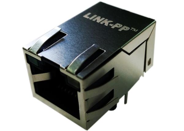 RJ45 Single Port J1012F21KNL / LPJ1012AWNL Tab-UP 8-pins Magnetics Connector