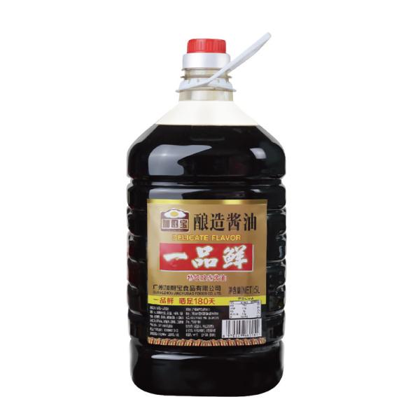 Healthy Chinese 5L Light Shoyu Soybean Sauce Fermented Seasonings ODM