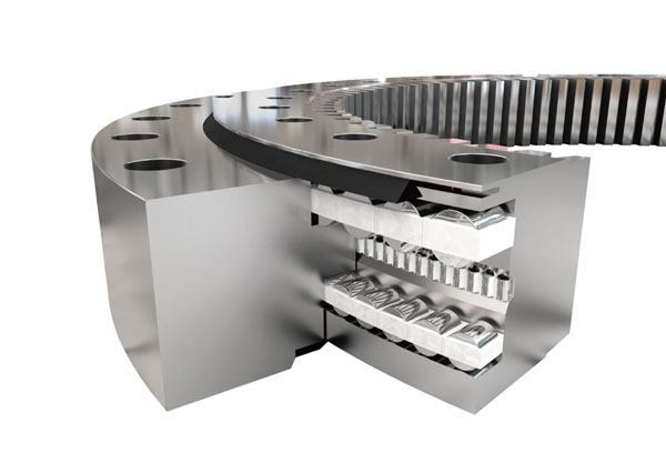 Кольцо Slewing 3 строк нося цилиндрическим совмещенный роликом подшипник Slewing