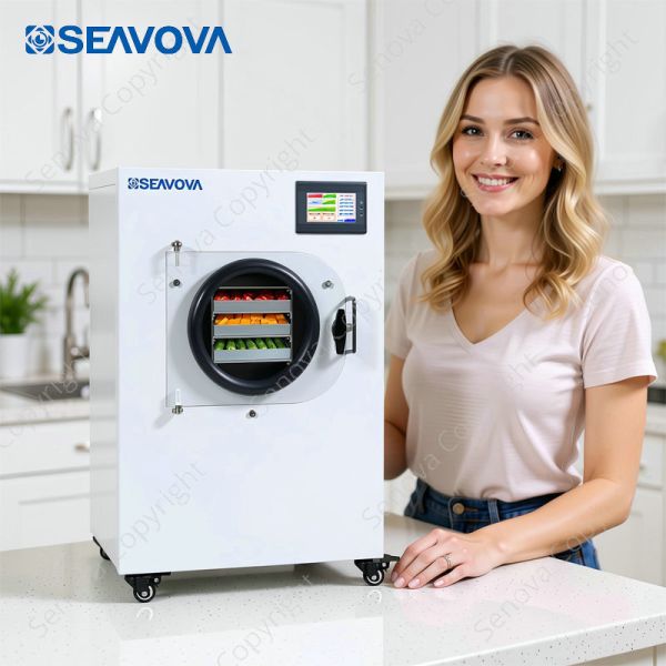 1Kg 2Kg Commercial Freeze Dryer Small Commercial Freeze Drying Equipment NovaDryer-HF100