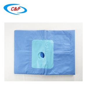 Pacote de cortinas ortopédicas de artroscopia de joelho azul impermeável para