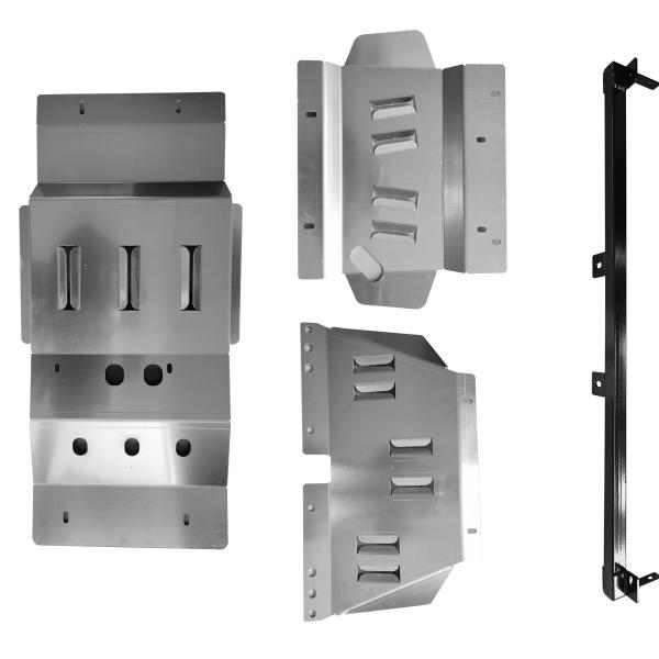 5MM Chassis Guard Car Bottom Engine Splash Shield Skid Plate For PATROL Y62