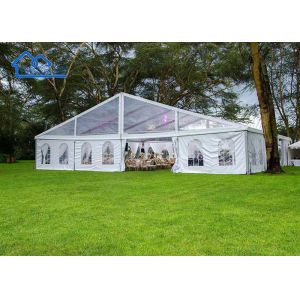 Water Resistant Wedding Marquee Tents Luxury Party Tents For Events Outdoor Commercial Tents