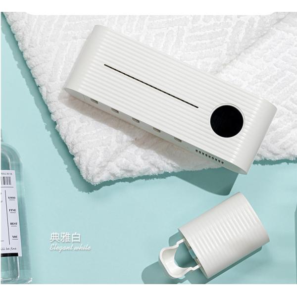 No Perforation DC5V 270nm UV Toothbrush Sterilizer Holder