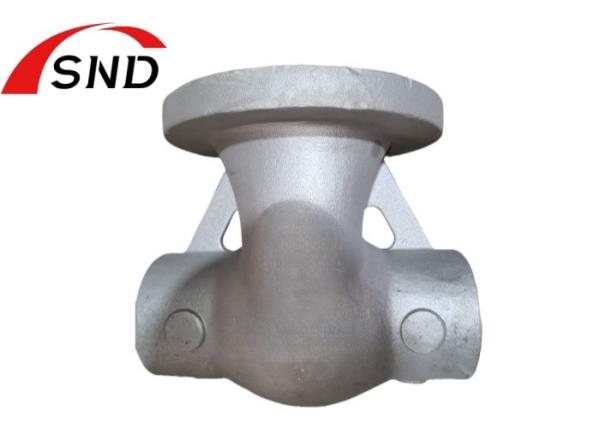 Sand casting parts WCC Steel Material WC6 Globe Valve Body For Valve Parts