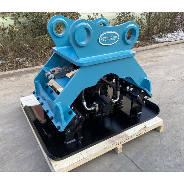 Yantai Baicai excavator vibrating compactor machine earth compactor excavator hydraulic plate compactor