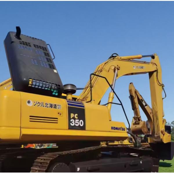 Excavadora Komatsu Pc350-10 de segunda mano Equipo de excavación usado 180KW 241hp