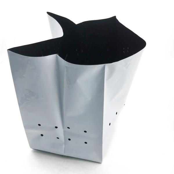 O mirtilo 2 galões para engrossar sacos plásticos da planta de 7cm semeia sacos plásticos do Potting