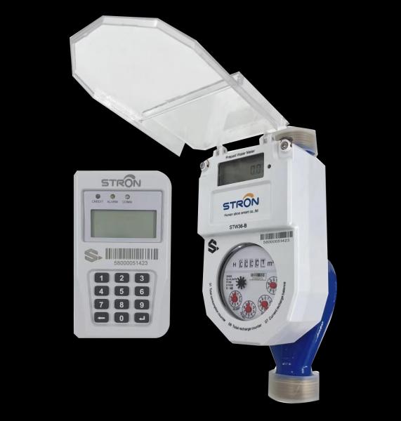 Reliable Stronsmart Prepaid Keypad Split Water Meter - Remote Control (Reading/Recharge/Valve) for Africa Water Management
