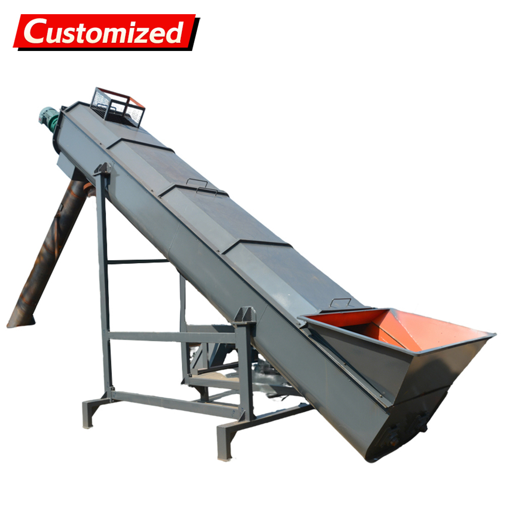 Stainless Steel High Efficiency Flexible Pellet Screw Auger Conveyor Feeder with Customized Options