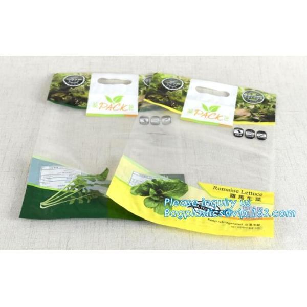 slider lock packaging pouch vent hole and handle, grape bag/mango bag/fruit vegetable slider, Slider Zip Lock Zipper Fr