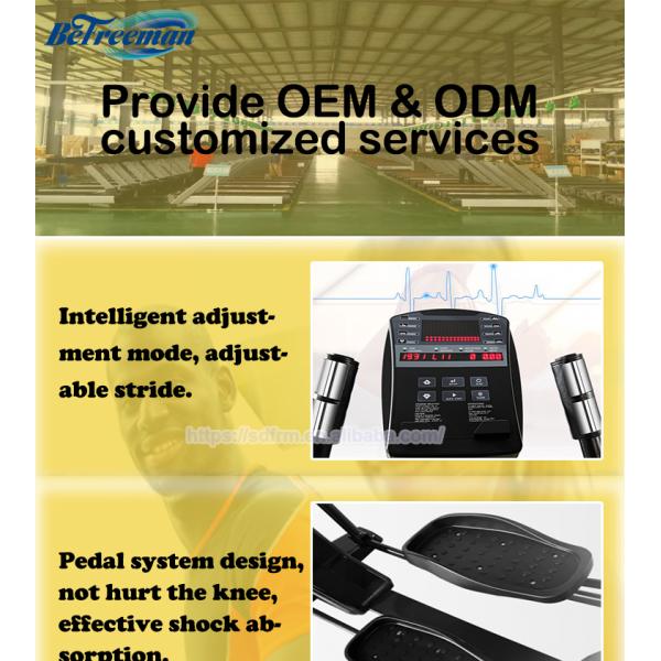 Sport Machine Fitness Club Elliptical Cross Trainer Smooth Home Gym