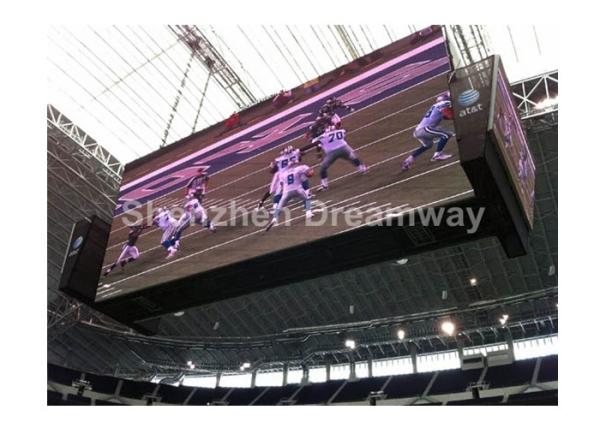 Epistar 1R1G1B Stadium P16 LED Display Screen With Static Scan JXI5020 IC