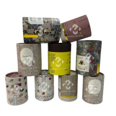 UV Resistant Paper Cans Packaging High Capacity Paper Tube Container