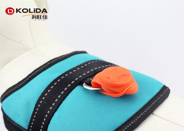 Silicone Night Pet Blinker Dog Safety Lights With Flash Options 8 Colours