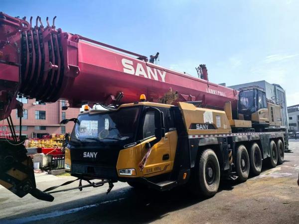 2022 Sany Used SAC3000 Crane With An 87m Main Boom, A 36m Jib, And A 100-Ton Counterweight. Excellent Working Condition.