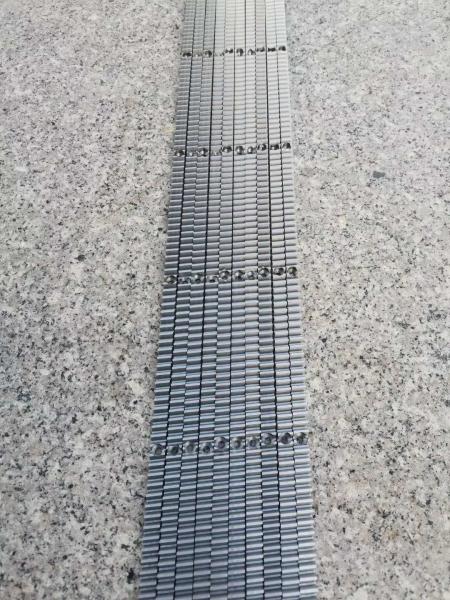 Heat Treatment Zinc Plated Round 45# Pinion Gear Rack