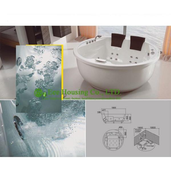 massage bathtub high quality acrylic freestanding fit dimensions cheap round bathtub