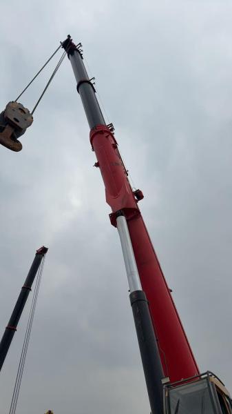2013 Sany SAC2200 Used Crane Has A 62-Meter Boom, A 43-Meter Jib, And A 78-Ton Counterweight. It'S In Excellent Working Condition.