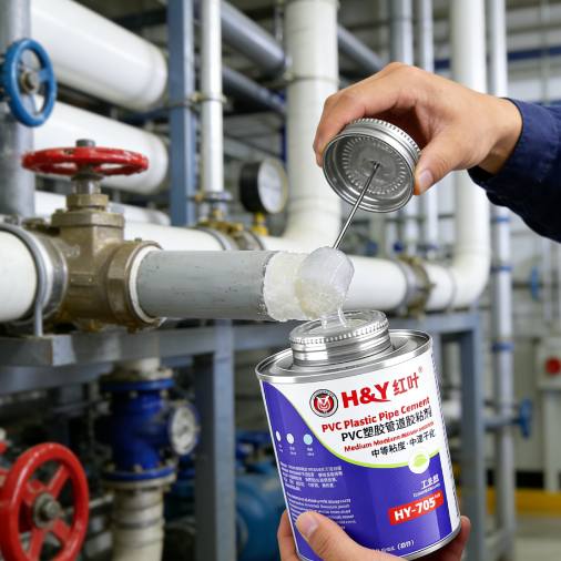 Ultra Clear High Transparency PVC Pipe Adhesive Construction For Crystal Bonding