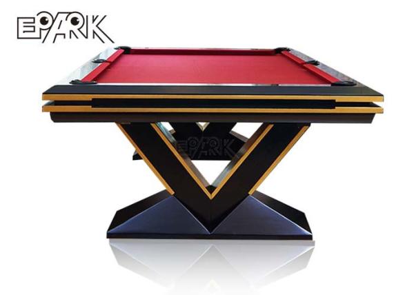 customized Color Amusement Game Machines 9FT  2 In 1 Billiards Tennis Table