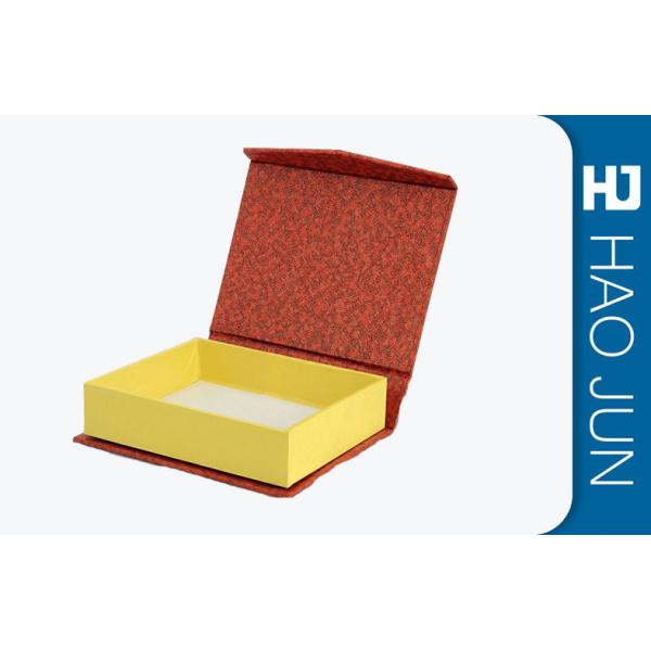 Book Style Recycled Paper Gift Boxes With Magnetic , Gift Wrapping Boxes