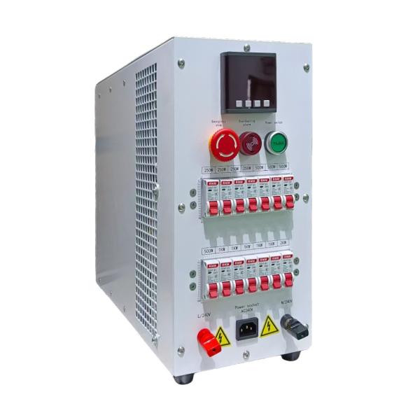 Banc de charge résistif AC240V 10kW pour test de générateur, puissance réglable